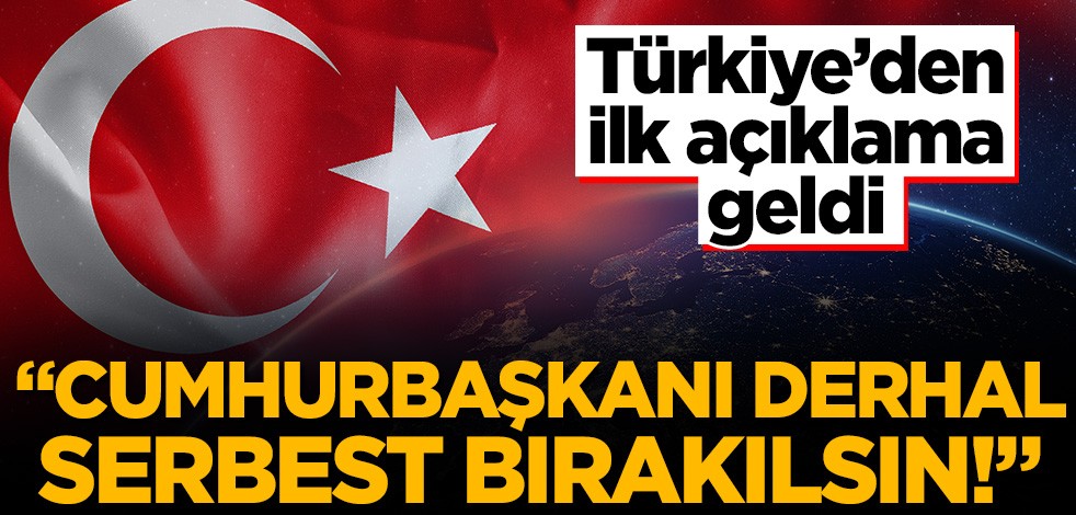 Türkiye'den Mali'deki askeri darbeye ilişkin ilk açıklama!