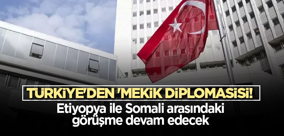 Türkiye'den 'mekik diplomasisi!' Etiyopya ile Somali arasındaki görüşme devam edecek