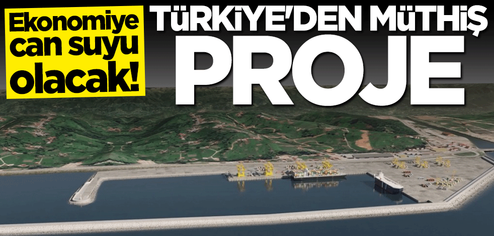 Türkiye'den müthiş proje! Ekonomiye can suyu olacak