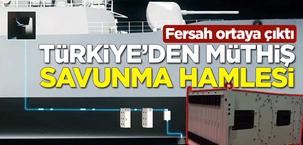 Türkiye'den müthiş savunma hamlesi! Fersah ortaya çıktı