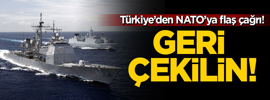 Türkiye'den NATO'ya Ege Denizi çağrısı
