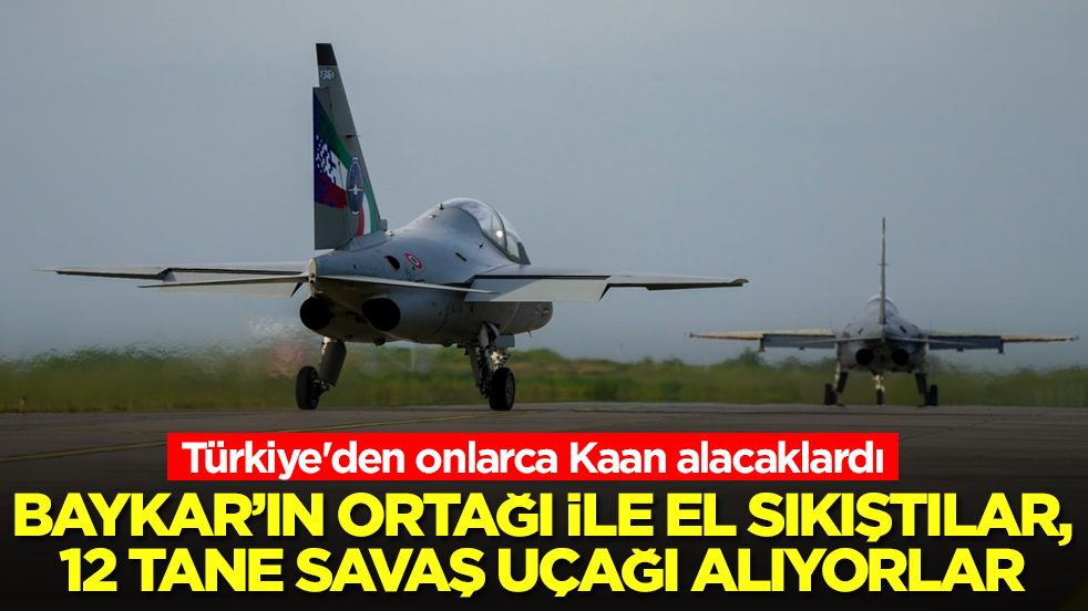 Türkiye'den onlarca Kaan alacaklardı: Bir anda Baykar'ın ortağıyla el sıkıştılar, 12 tane savaş uçağı alıyorlar