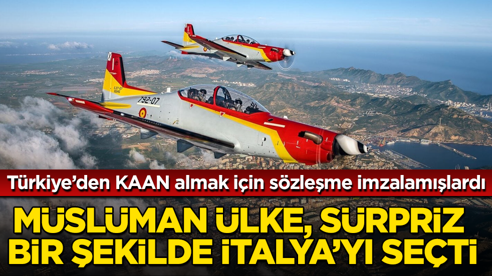 Türkiye’den patır patır KAAN almak için sözleşme imzalamışlardı! Müslüman ülke, sürpriz bir şekilde İtalya’yı seçti