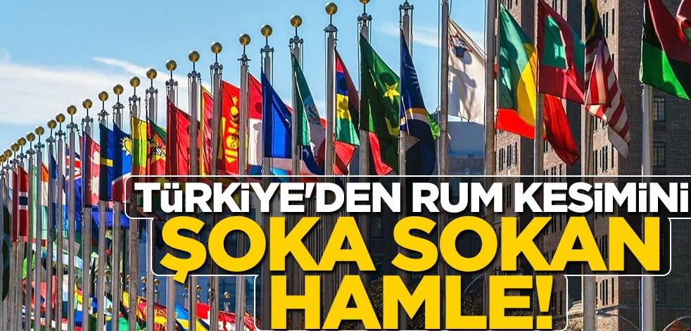 Türkiye'den Rum kesimini şoka sokan hamle!