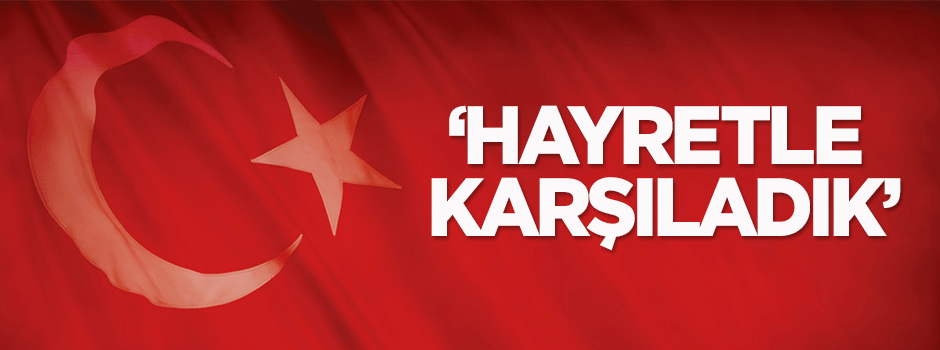 Türkiye'den Rum lidere tepki: Hayretle karşıladık