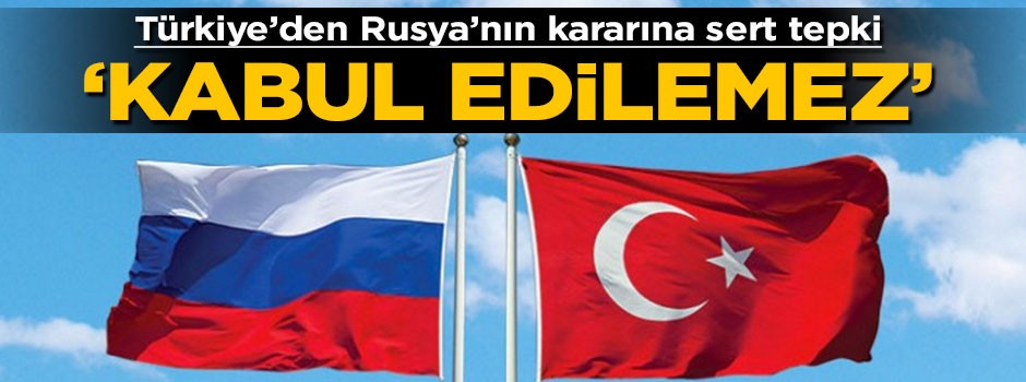 Türkiye'den Rusya'nın 'domates' kararına sert tepki