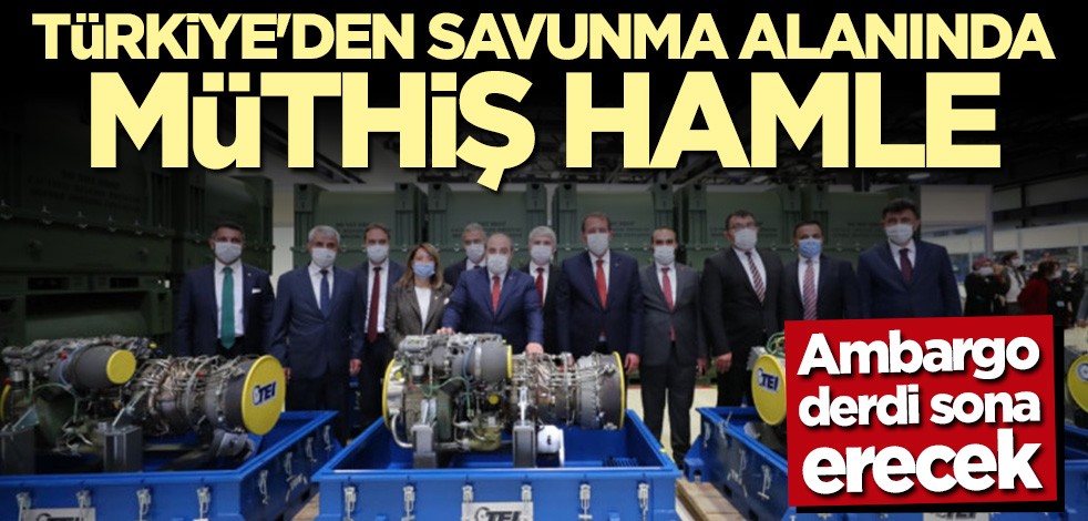 Türkiye'den savunma sanayinde kritik adım! Ambargo derdi sona erecek