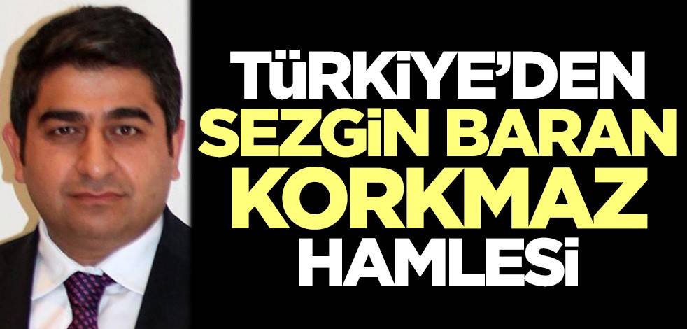 Türkiye'den Sezgin Baran Korkmaz hamlesi