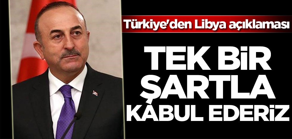 Türkiye'den son dakika mesajı: Tek bir şartla kabul ederiz