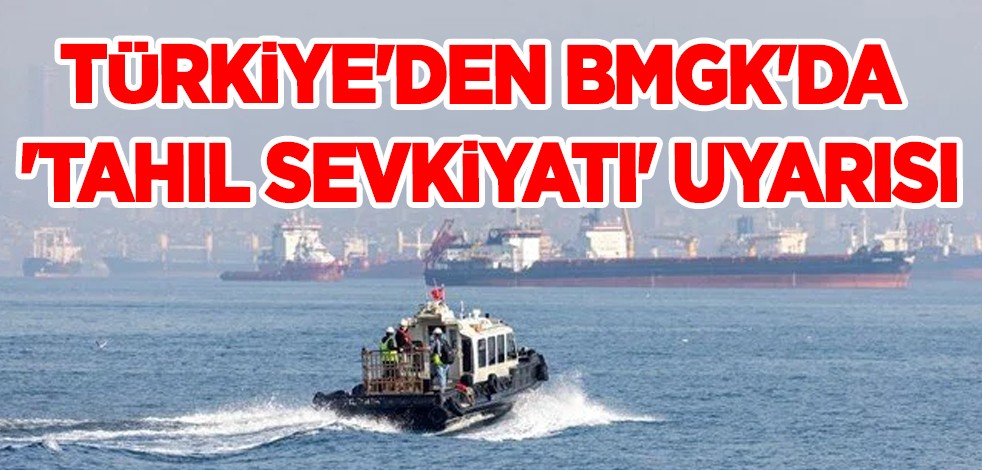 Türkiye'den tahıl anlaşmasındaki aksaklığın ardından 'seyir riski' uyarısı