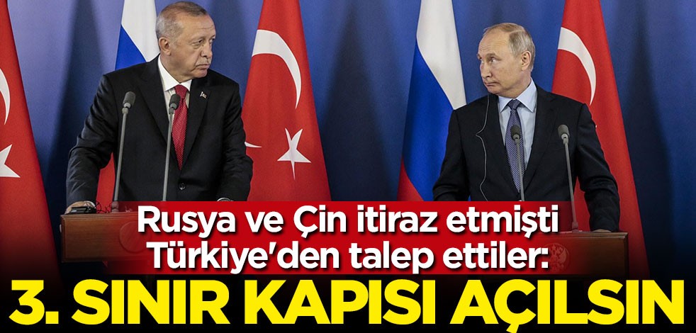 Türkiye'den talep ettiler: 3. sınır kapısı açılsın