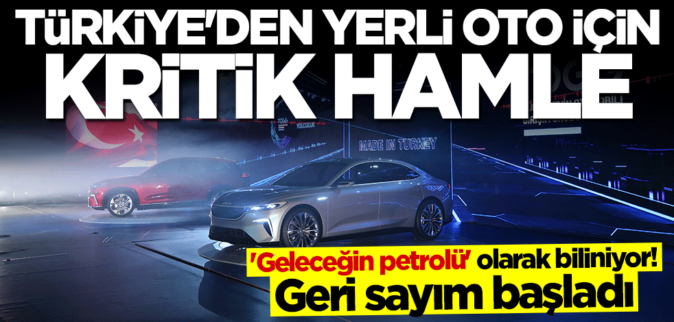 Türkiye'den tarihi hamle! Geri sayım başladı