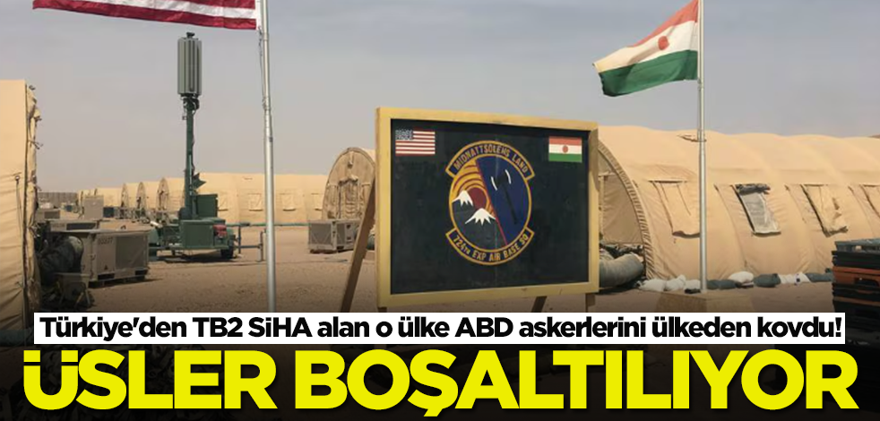 Türkiye'den TB2 SİHA alan o ülke ABD askerlerini ülkeden kovdu! Üsler boşalıyor