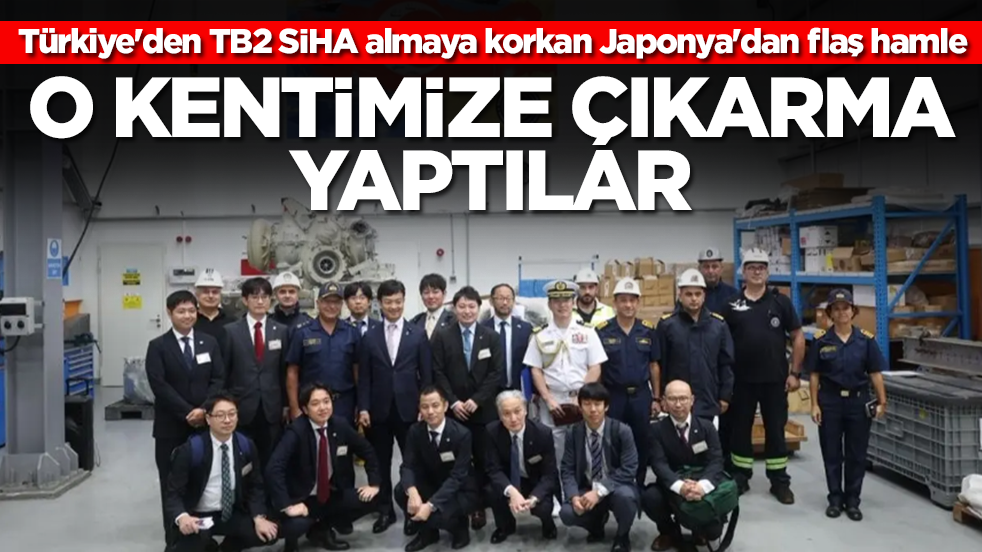 Türkiye'den TB2 SİHA almaya korkan Japonya'dan flaş hamle: O kentimize çıkarma yaptılar