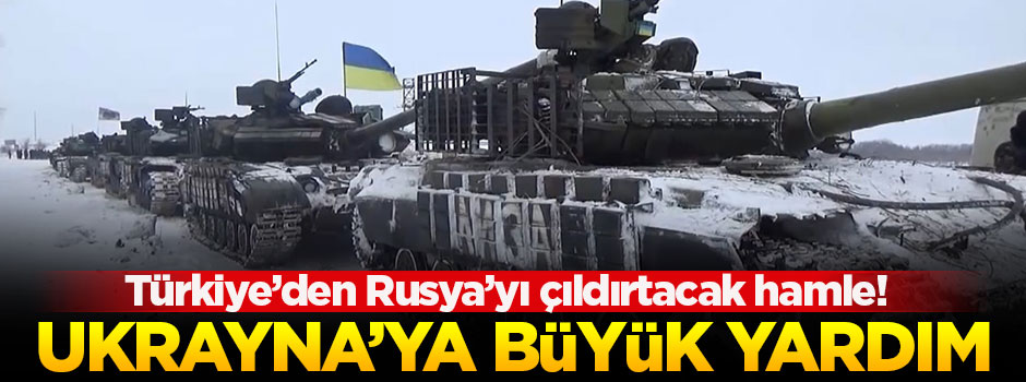 Türkiye'den Ukrayna'ya büyük yardım!