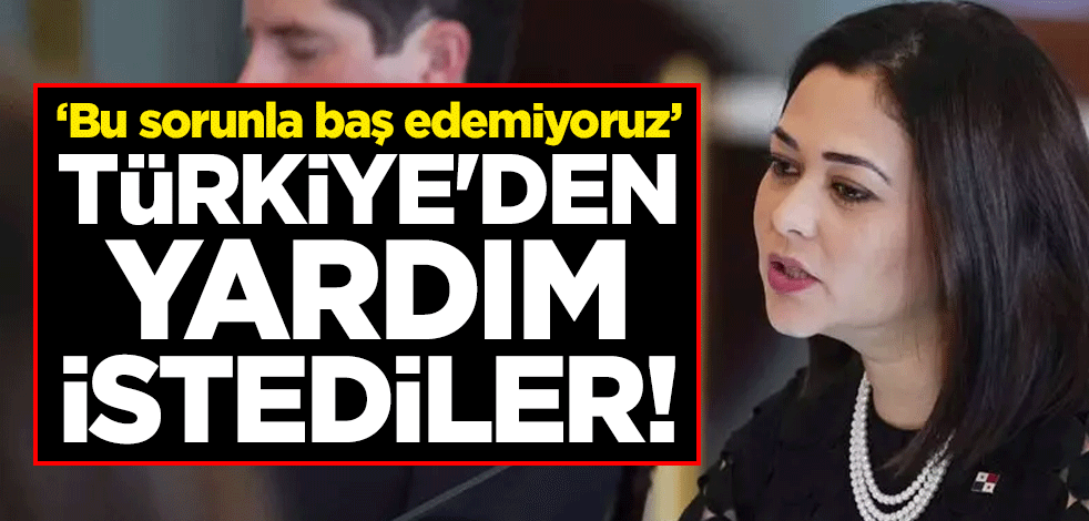 Türkiye'den yardım istediler! "Bu sorunla baş edemiyoruz"