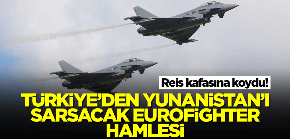 Türkiye Eurofighter savaş uçaklarını almaya gidiyor