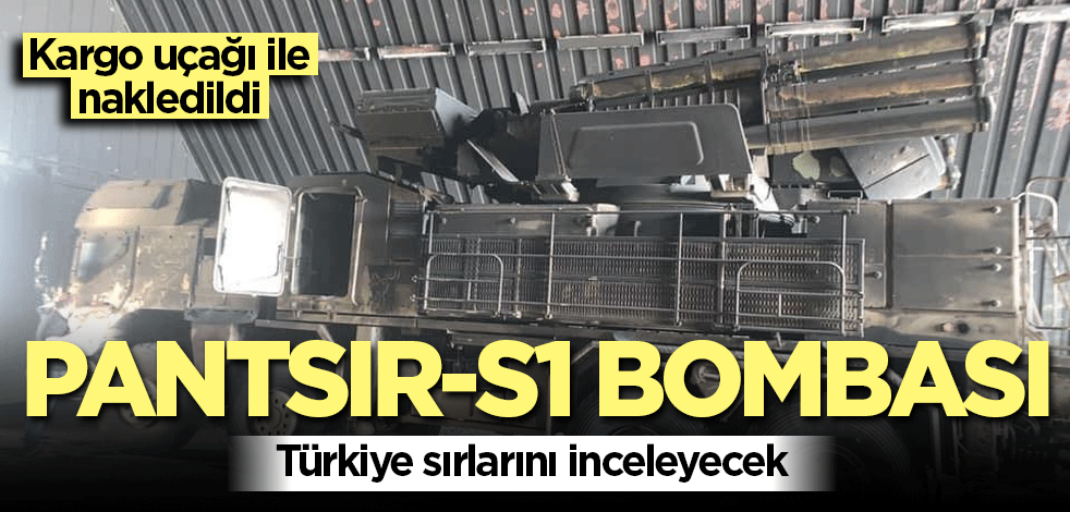 Türkiye'nin Pantsir-S1'i Libya'dan aldığı iddia edildi