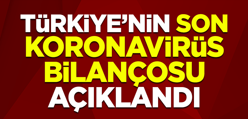Türkiye'nin 14 Nisan 2021 tarihine ait koronavirüs bilançosu açıklandı
