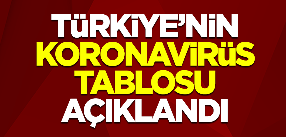 Türkiye'nin 22 Şubat koronavirüs tablosu açıklandı