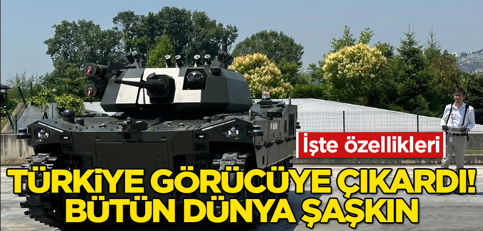 Türkiye’nin ‘ALPAR’ı ilk defa görücüye çıktı! Bütün dünya şaşkın! İşte özellikleri