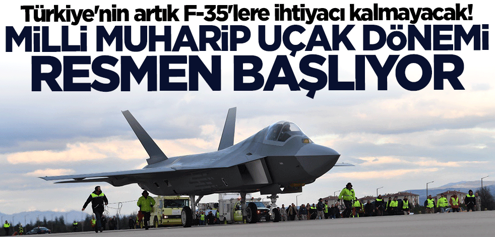 Türkiye'nin artık F-35'lere ihtiyacı kalmayacak! MMU dönemi resmen başlıyor