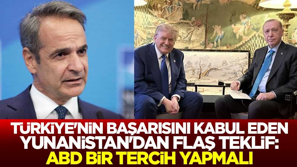 Türkiye'nin başarısını kabul eden Yunanistan'dan açıklama: ABD bir tercih yapmalı