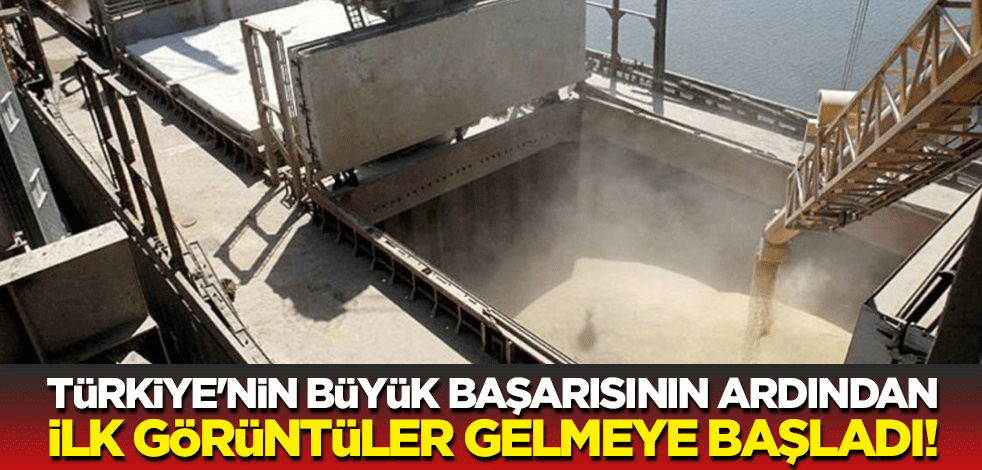 Türkiye'nin büyük başarısının ardından ilk görüntüler gelmeye başladı!