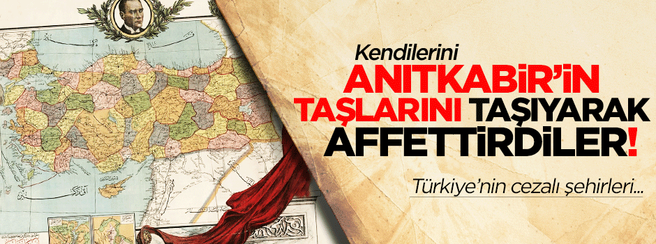 Türkiye’nin ceza alan şehirleri