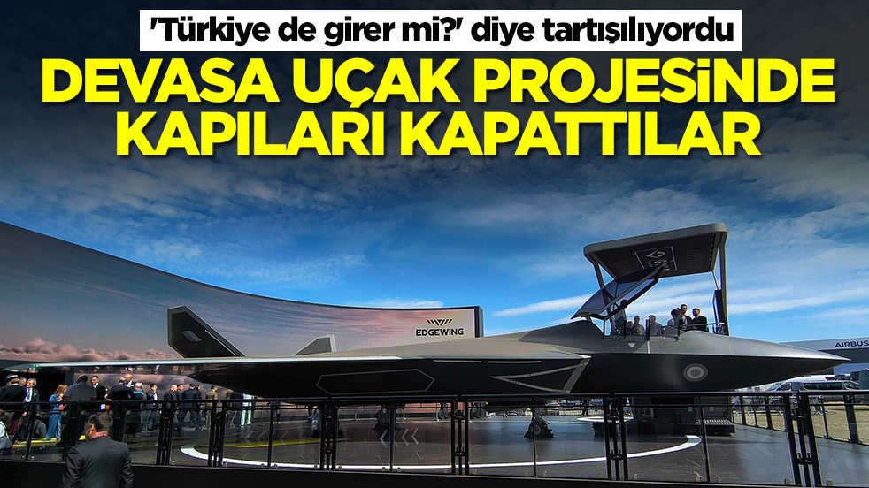 Türkiye'nin de gireceği konuşuluyordu: Devasa uçak projesinde kapıları alelacele kapattılar