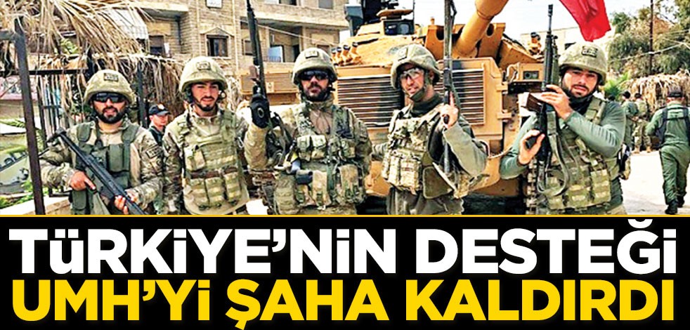 Türkiye’nin desteği UMH’yi şaha kaldırdı!