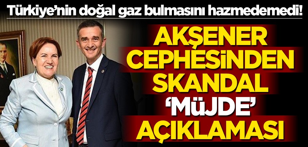 Türkiye'nin doğal gaz bulmasını hazmedemedi! İYİ Partili Ümit Dikbayır'dan skandal sözler