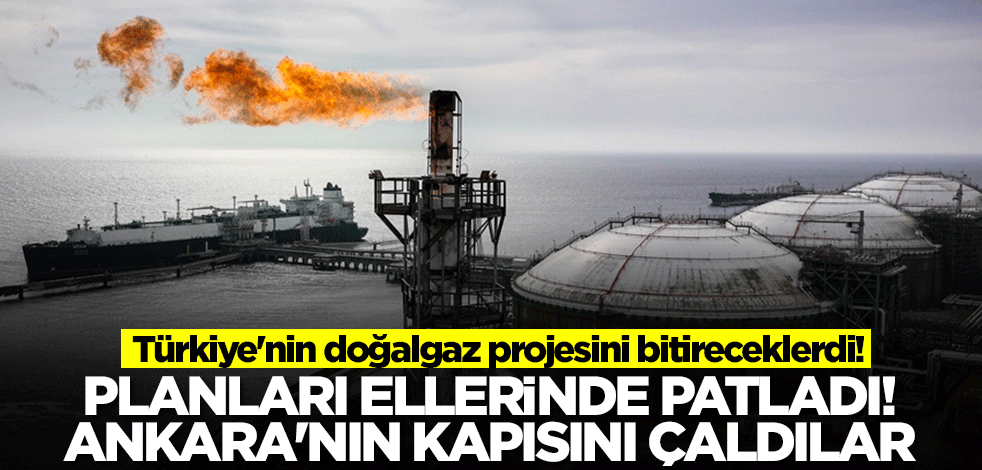 Türkiye'nin doğalgaz projesini bitireceklerdi! Planları ellerinde patladı, Ankara'nın kapısını çaldılar