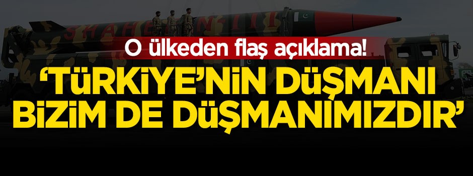 Pakistan'dan Türkiye açıklaması
