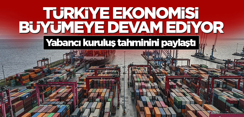 Türkiye'nin ekonomik büyüme tahminini yükseltildi