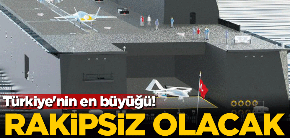 Türkiye'nin en büyüğü! Rakipsiz olacak
