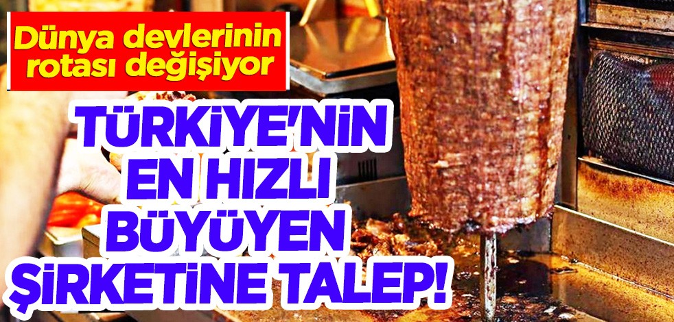 Türkiye'nin en hızlı büyüyen şirketine 3,23 kat yatırım talebi geldi! Dünya devlerinin rotası değişiyor