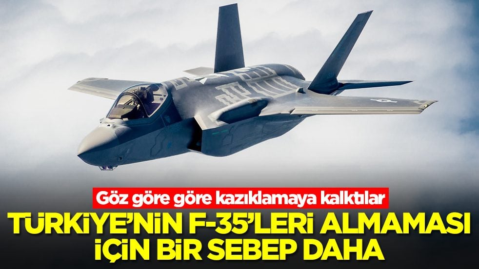 Türkiye'nin F-35 almaması için bir sebep daha: Göz göre göre kazıklamaya kalktılar