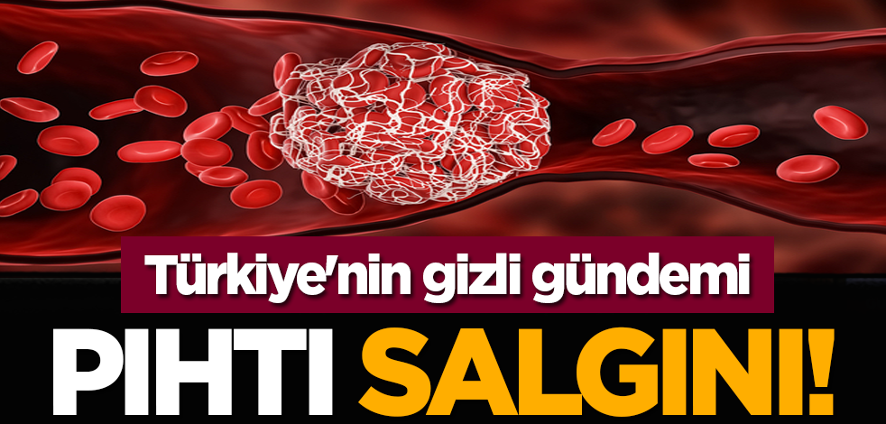 Türkiye'nin gizli gündemi: Pıhtı salgını!