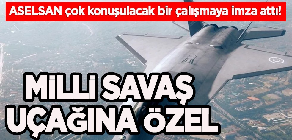 Türkiye'nin gururu ASELSAN milli savaş uçağına özel kask geliştirdi! Milli Muharip Uçağın pilotları için...