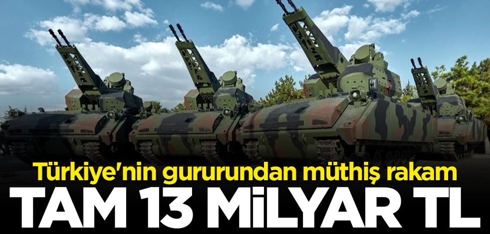 Türkiye'nin gururu ASELSAN'dan müthiş rakam: Tam 13 milyar TL
