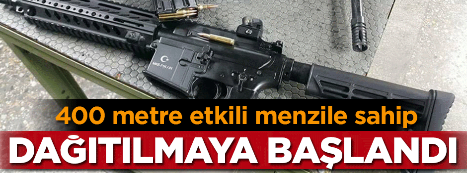 MPT-55 Başbakanlık korumalarına dağıtıldı