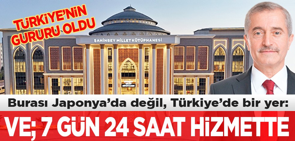 Türkiye’nin gururu oldu: Burası Japonya’da değil, Türkiye’de bir yer: Ve; 7 gün 24 saat hizmette