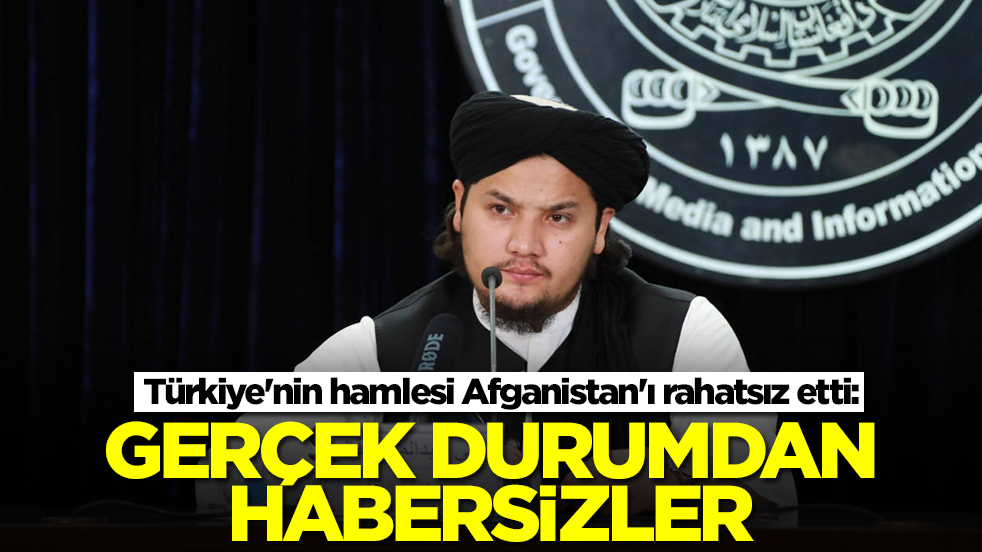 Türkiye'nin hamlesi Afganistan'ı rahatsız etti: Gerçek durumdan habersizler