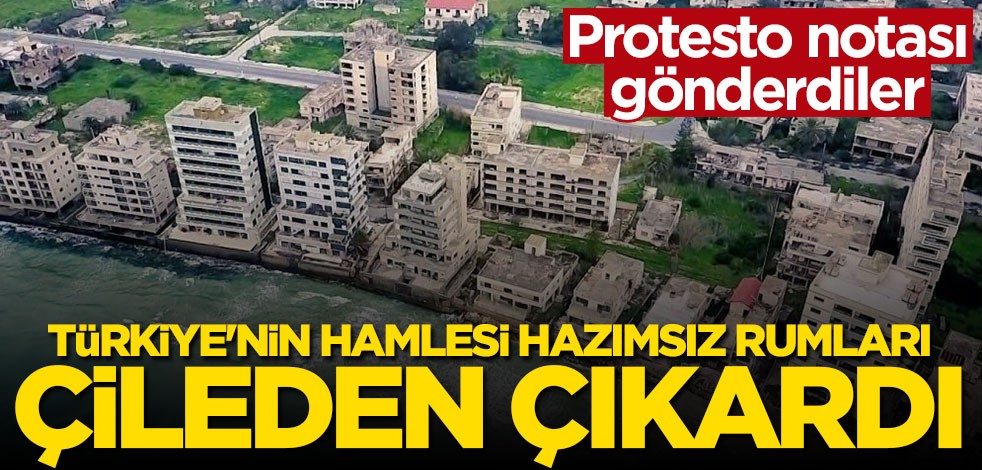 Türkiye'nin hamlesi Rumları zıplattı! Protesto notası gönderdiler