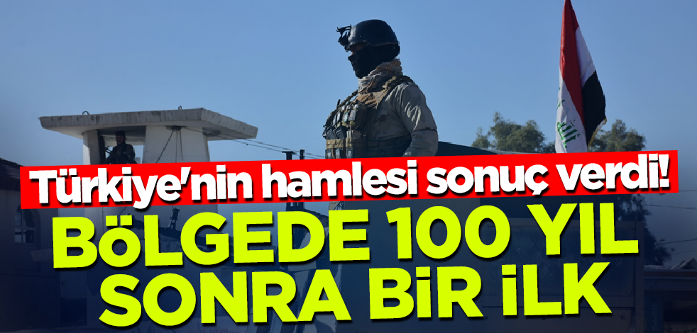 Türkiye'nin hamlesi sonuç verdi! Kerkük'te 100 yıl sonra bir ilk