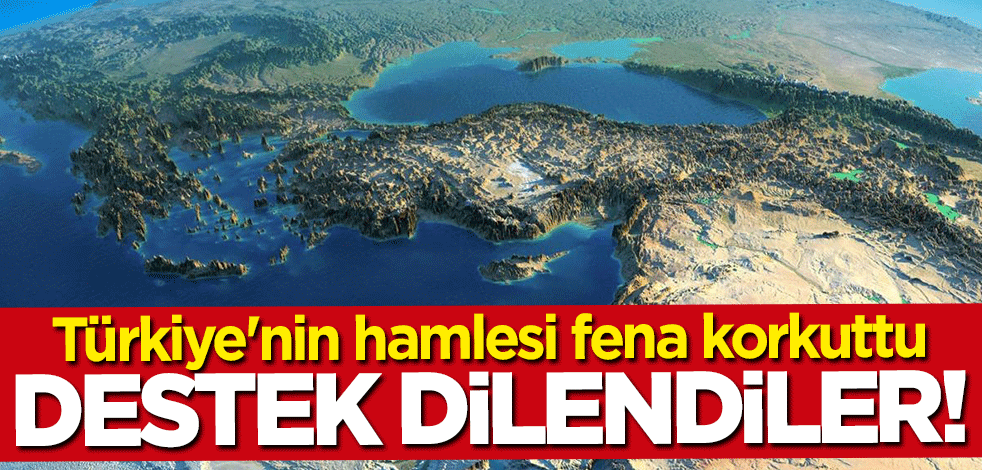 Türkiye'nin hamlesi Yunanistan'ı fena korkuttu! Destek dilendiler