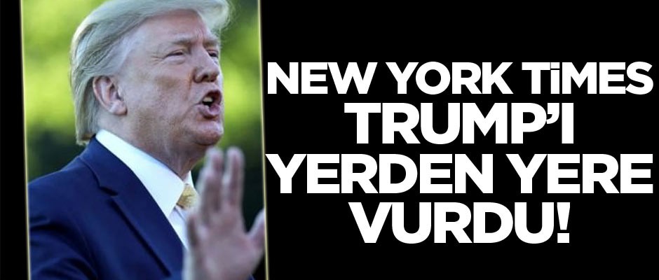 Türkiye'nin harekatı devam ederken NYT, Trump'ı yerden yere vurdu
