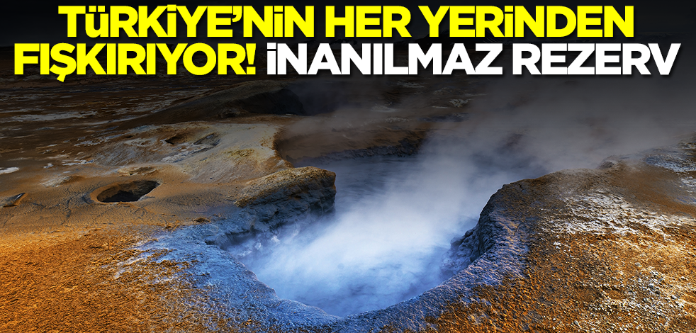 Türkiye'nin her yerinden fışkırıyor! Sondaj vurulan yerden çıkıyor, inanılmaz rezerv