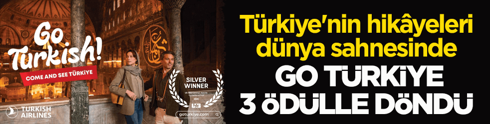 Türkiye'nin hikâyeleri dünya sahnesinde! Go Türkiye 3 ödülle döndü